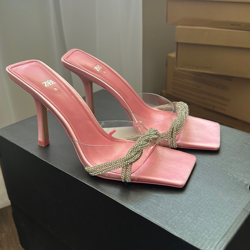 Pink Zara Heels